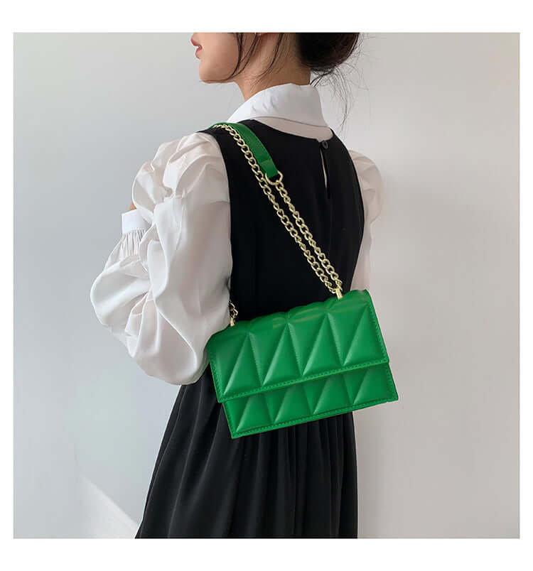 Small Square Bags Fashion Chain Crossbody Shoulder Bag